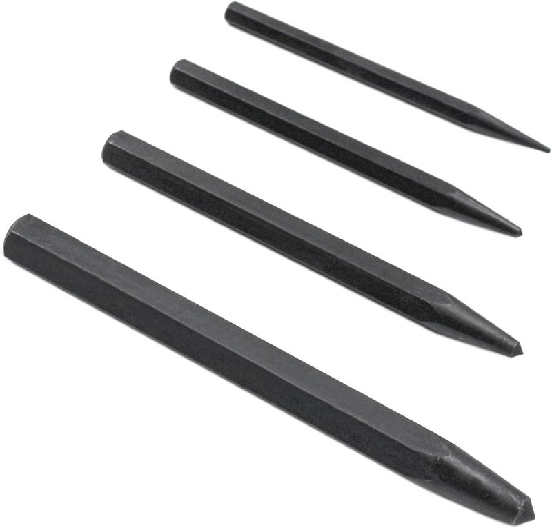 Rawolp Store 62215 Center Punch Kit, 4-Piece center punch tool set for metal - Image 5